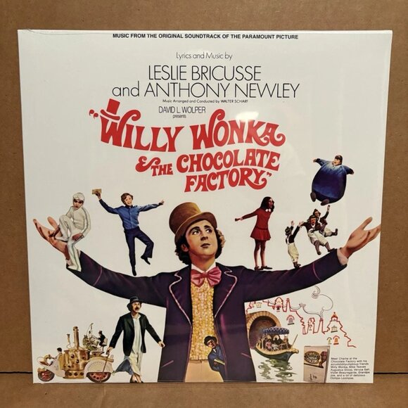 Willy Wonka & The Chocolate Factory LP ~ Ltd Ed Colored Vinyl ~ New/Sealed! - Picture 2 of 2